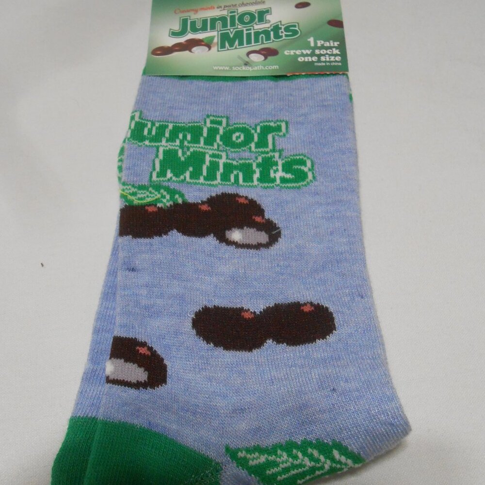 NEW Unisex Adult OSFM Junior Mints crew Socks 👨👩